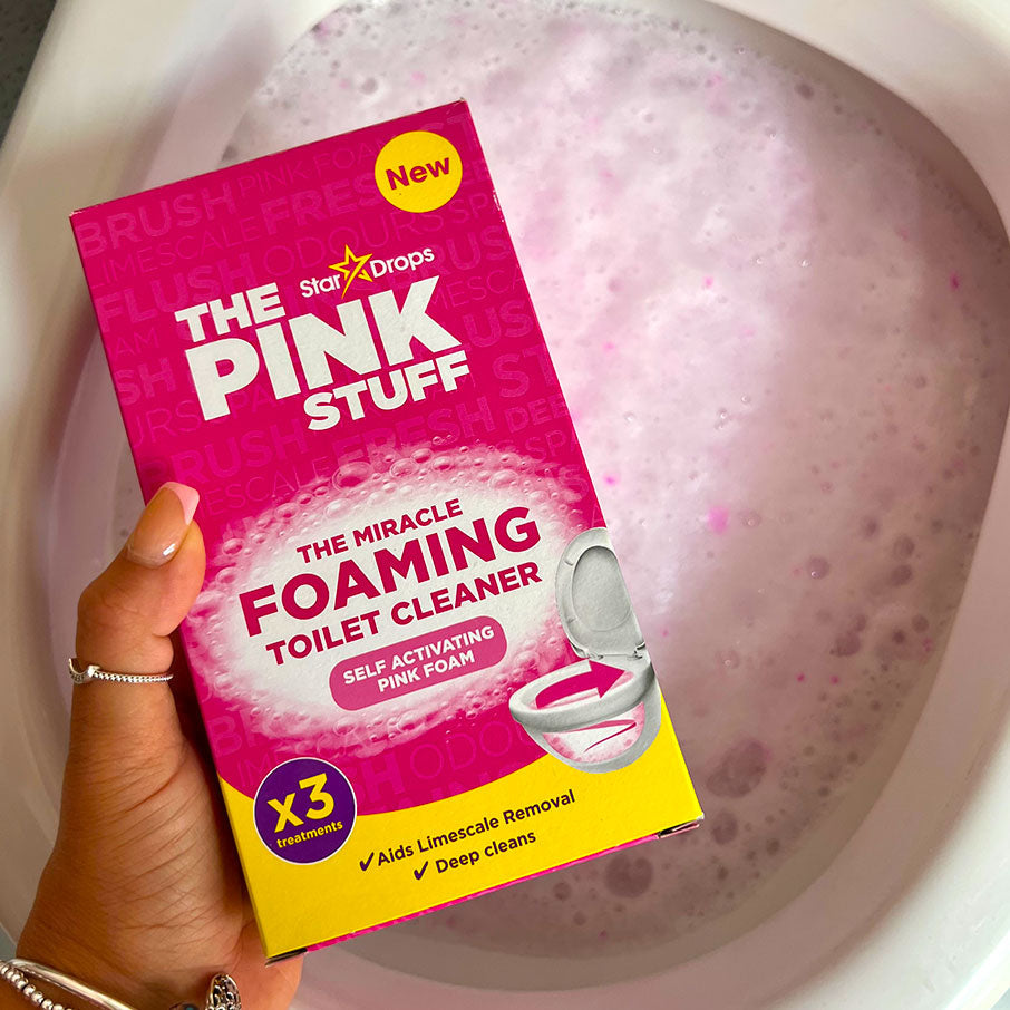 The Pink Stuff foaming toilet cleaner (3 x 100 g)
