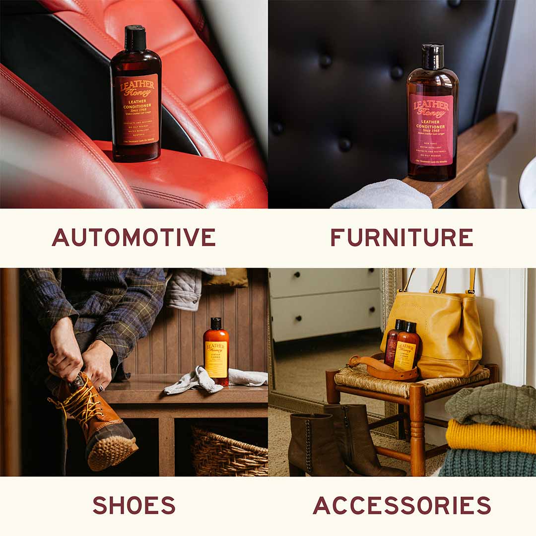 Leather Honey kit di cura per la pelle